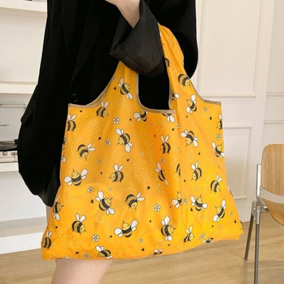 Bumble Bee Reusable Shopping Tote - Picture 1 of 4